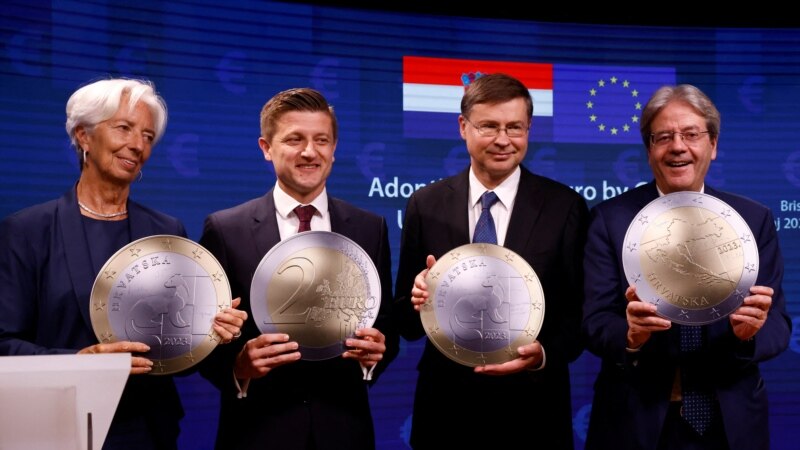 Hrvatska službeno u eurozoni, euro od 1. januara 2023.