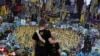 28 липня в Україні вперше вшанували День пам'яті загиблих у полоні. На фото: вшанування пам'яті в Києві на Майдані Незалежності, 28 липня 2025 року