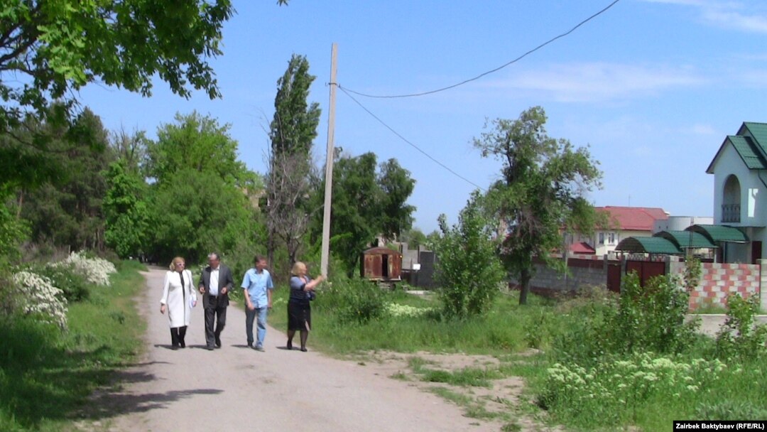 Кримтөбөлдөргө кайрылгандар "Ата Түрк" паркындагы мыйзамсыз курулуштарды токтотууну суранган. (Сүрөттө: Бишкектеги "Ата Түрк" паркы, 8-май, 2013.)