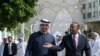 Președintele EAU, Șeic Mohamed bin Zayed al-Nahyan și premierul Etiopiei, Abiy Ahmed Ali, se plimbă prin „EXPO city” la deschiderea summitului ONU COP28, Dubai, 30 noiembrie (sursă: UAE Presidential Court) 