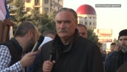 Выступление Руслана Аушева на митинге в Магасе