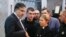 WATCH: Mikheil Saakashvili, the former Georgian president turned opposition leader in Ukraine, appeared at a hearing on whether he should continue to be held in custody in Kyiv. He was supported at the hearing by Yulia Tymoshenko, a former prime minister who leads an opposition party. (RFE/RL's Ukrainian Service)