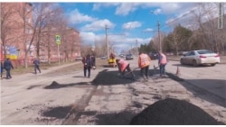 Ремонт дороги после жалобы Путину