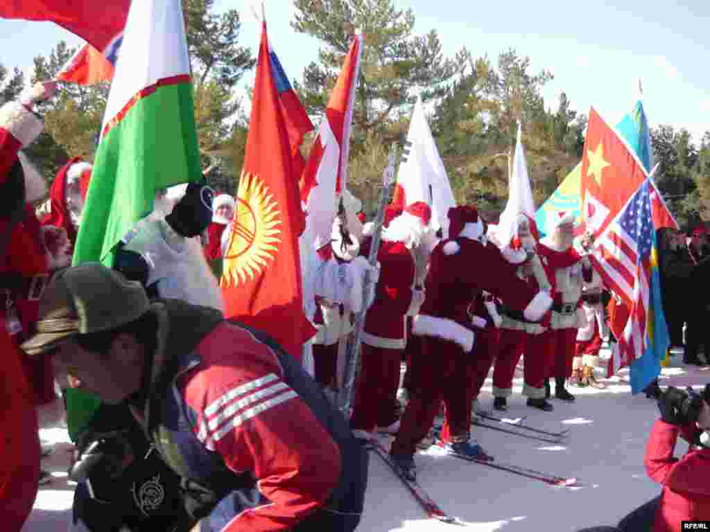 Kyrgyzstan -- The International Santa Claus Festival, 07feb2009