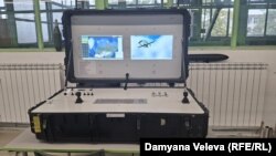 Контролна станица за контрола на извидувачкиот дрон VTOL