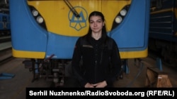 Катерини Єсипчук, машиністка Київського метрополітену