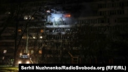Наслідки російського удару в Дніпровському районі Києва, 25 листопада 2025 року
