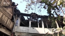 Խոշոր հրդեհ Երևանի հին բակերից մեկում՝ Արտկվարտալում, 2 արվեստանոց է այրվել, տուժածներ չկան