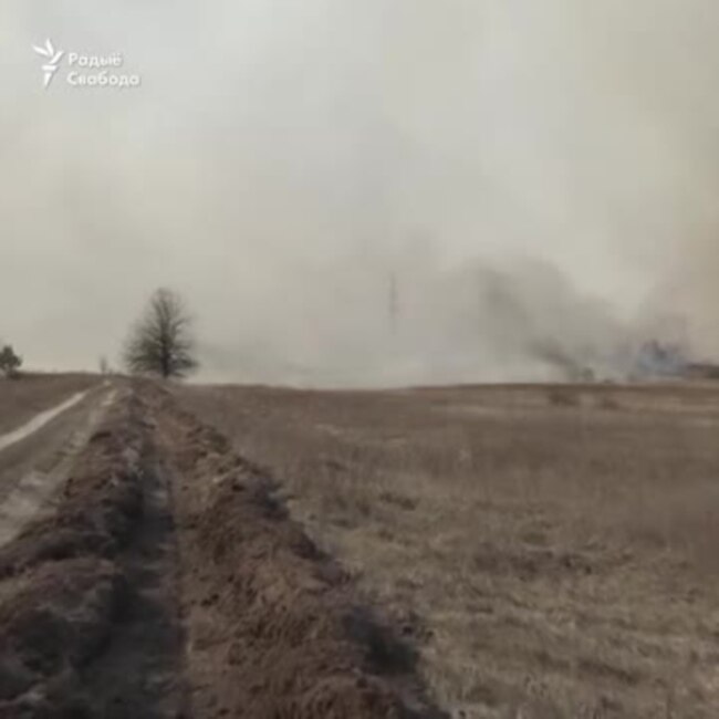 Пажары ў Чарнобылі пачаліся з таго, што двое мясцовых палілі сьмецьце