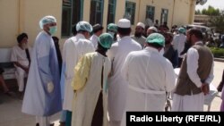 FILE: A hospital in Uruzgan province in southern Afghanistan.