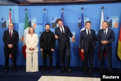 Володимир Зеленський на саміті НАТО в Гаазі, Нідерланди, 25 червня 2025 року