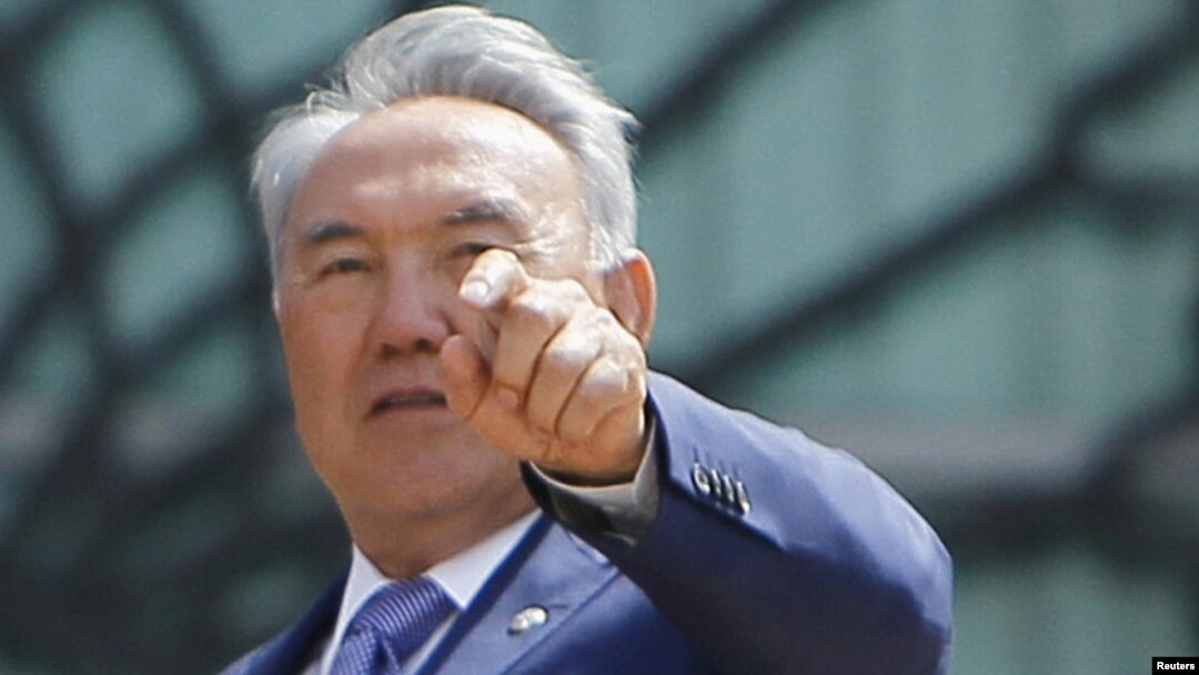 Kazakh President Nursultan Nazarbaev 