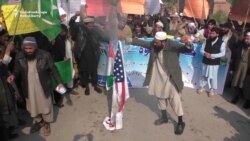 Pakistani Group Burns U.S. Flag After Leader Arrested