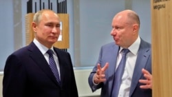 Владимир Путин със собственика на "Норилск Никел" Владимир Потанин