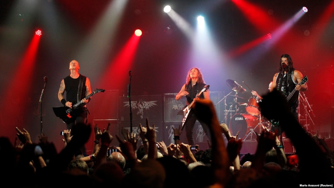Американская рок-группа Metallica