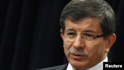 Turkish Foreign Minister Ahmet Davutoglu