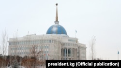 Kazakhstan's Ak Orda presidential palace in Astana (file photo)