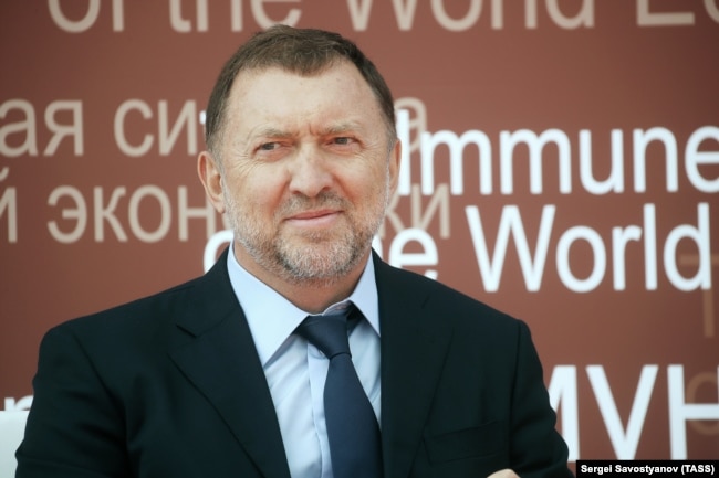 Oleg Deripaska attends an event in Moscow in September 2020.