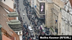 Građani se oprostili od Halida Bešlića, 13. oktobar 2025.