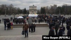 Chișinău, 2 martie 2020, în timpul zilei.