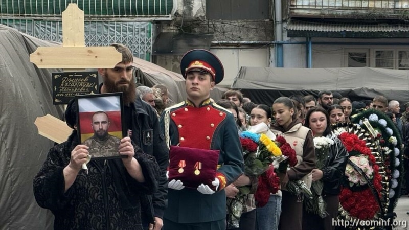У Цхінвалі поховали учасника вторгнення РФ в Україну. Південна Осетія втратила понад 100 таких осіб