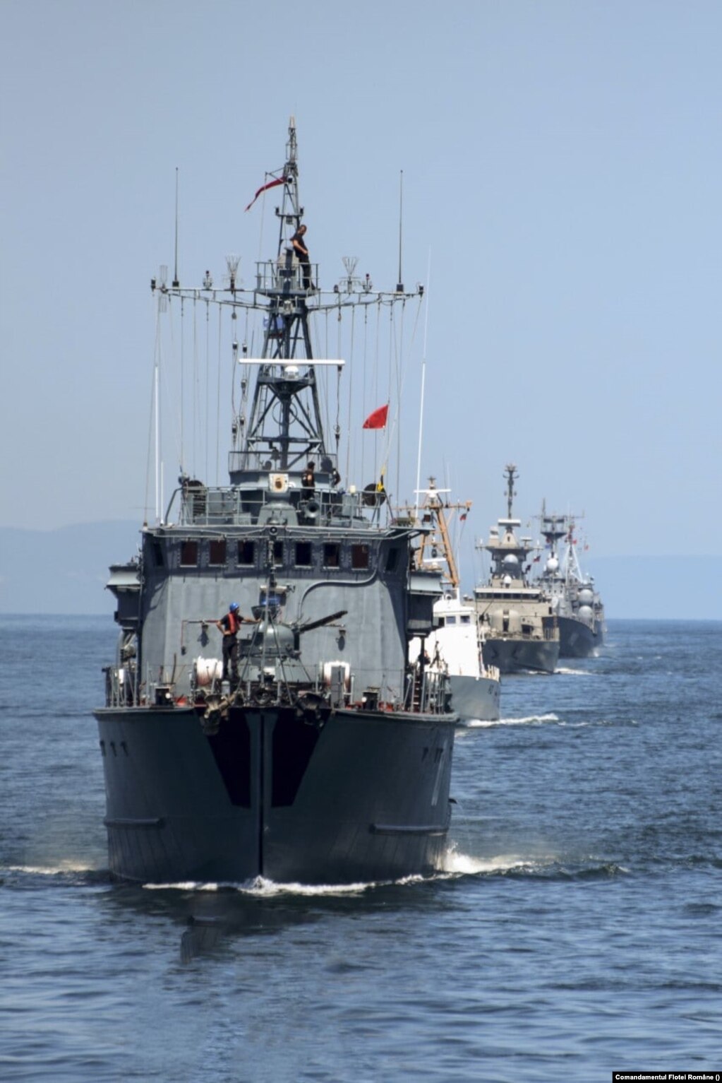 Flota României are doar zece nave care, teoretic, se pot implica în dispute militare în Marea Neagră.