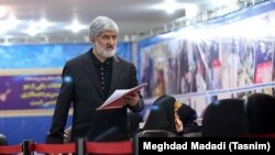 Iranian Parliament member Ali Motahari during the registration of Election nominees on December 06, 2019. Mr. Motahari later was announced unqualified by Guardian Council.