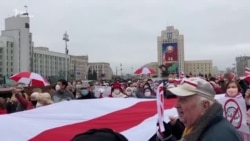Білорусь: понад тисячу пенсіонерів знову вийшли на марш (відео)