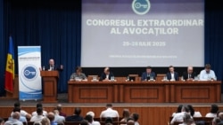 Președintele Uniunii Avocaților, Dorin Popescu, și membrii Consiliului Uniunii Avocaților, la Congresul extraordinar din 25 iulie 2025