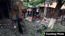 Последствия удара по Кривому Рогу вечером во вторник