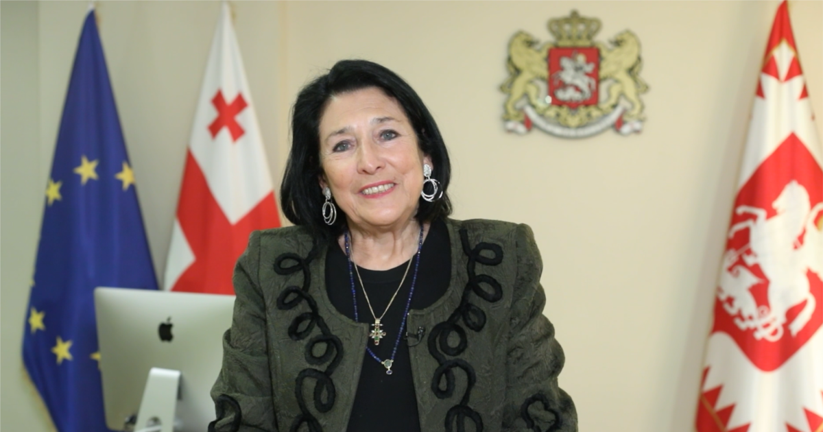 სალომე ზურაბიშვილი პეტერ მადიარს: 