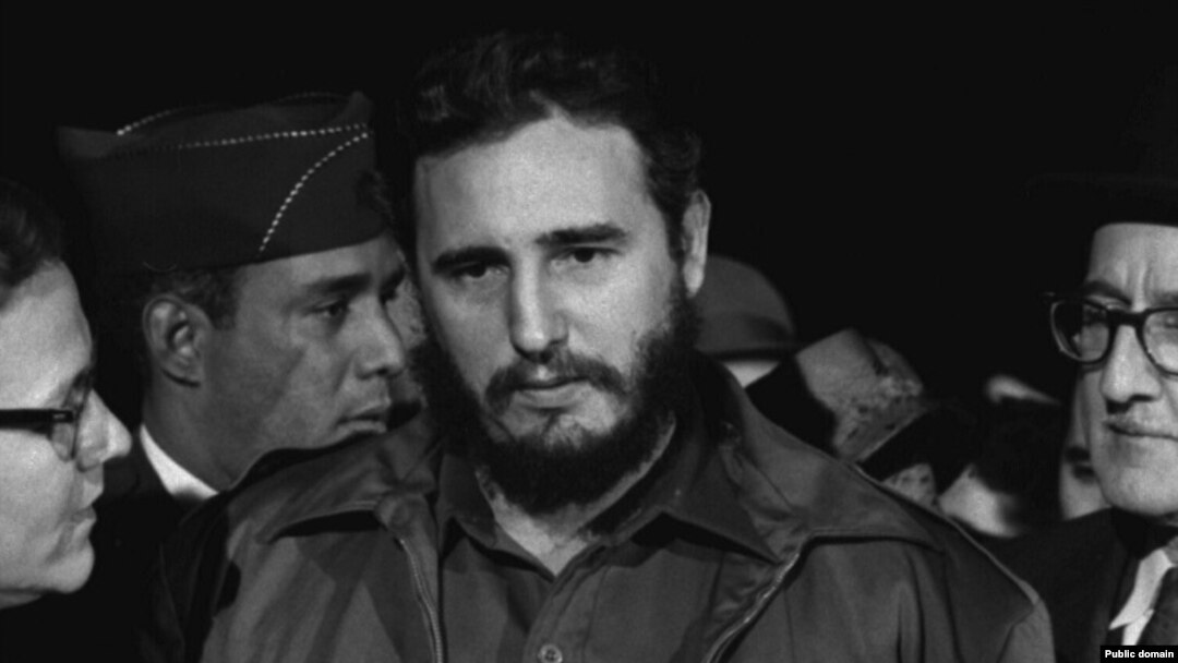 عکسی از کاسترو در سالی که در کوبا به قدرت رسید.