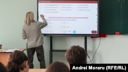 Lecție de matematică la Bălți.