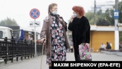 Женщины в Подольске (архивное фото)