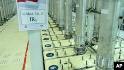 Centrifuge za obogaćivanje uranijuma u iranskom nuklearnom postrojenju Natany, 5. novembar 2019.