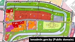 Фрагмэнт горадабудаўнічага пляну