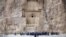 Tomb of Darius the Great in Naqsh-e Rustam, an ancient necropolis located about 12 km northwest of Persepolis, in Fars Province, Iran. 