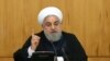 President Hassan Rouhani Delivering his speech giving a 6-day deadline to world powers on the nuclear issue. May 8, 2019