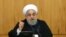 President Hassan Rouhani Delivering his speech giving a 6-day deadline to world powers on the nuclear issue. May 8, 2019