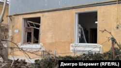 Наслідки російського обстрілу в Миколаєві, лютий 2025 року