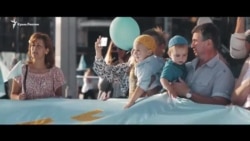 «Два флага – одна страна»: автопробег крымчан (видео)