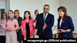 აშშ-ს ათასწლეულის გამოწვევის კორპორაციის ვიცე-პრეზიდენტი სინტია ჰუგერი