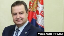 Српскиот министер за надворешни работи Ивица Дачиќ 