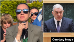 ფოტოკოლაჟი: თამთა გოგოლაძე და მიხეილ სარჯველაძე