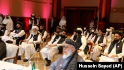 اعضای هیئت مذاکره کننده طالبان در قطر