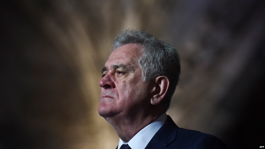 Recent comments by Serbian President Tomislav Nikolic have not helped soothe the volatile atmosphere in the Balkans (file photo). 