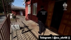 На месте происшествия в Экажево, Ингушетия