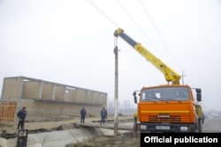 В махаллю «Бунёдкор» проводят электричество.