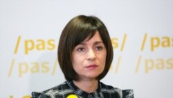 Maia Sandu: „Eu zic că este vremea noastră, este vremea oamenilor buni, vremea hoților a trecut”