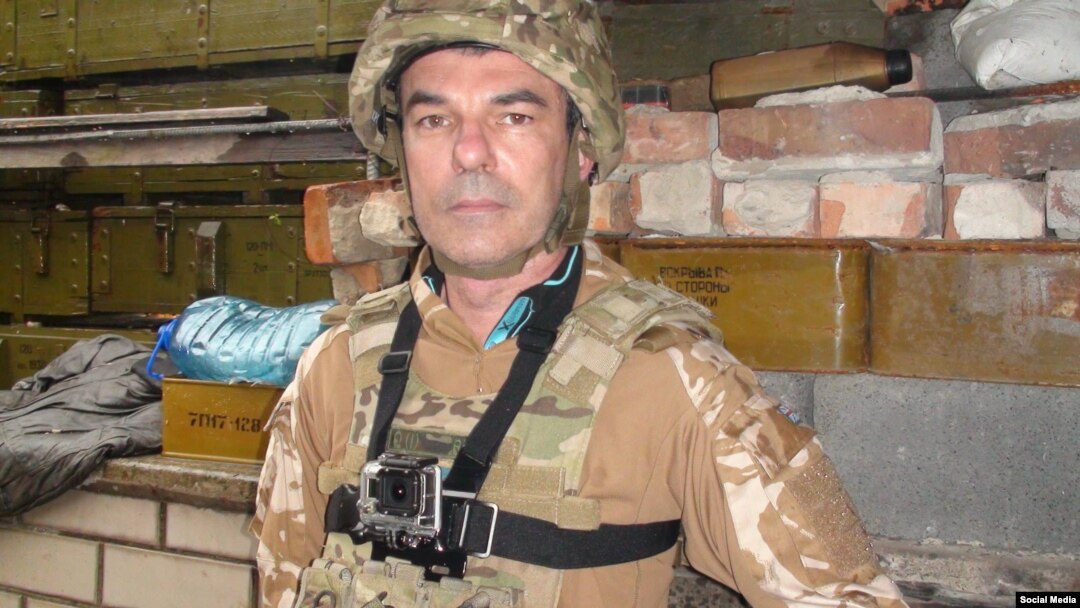Італієць Мауро Воерціо під час поїздки на Донбас